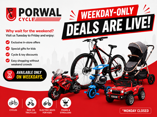 Porwal Cycle Offer