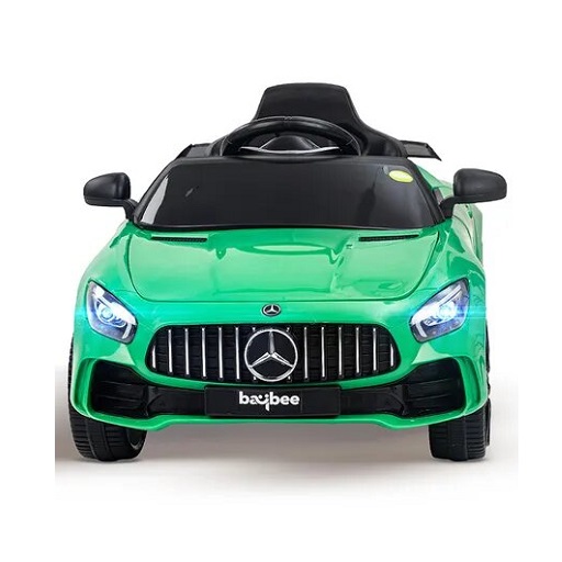 Baybee Spyder Rechargeable Battery-Operated Ride on Electric Car - Green